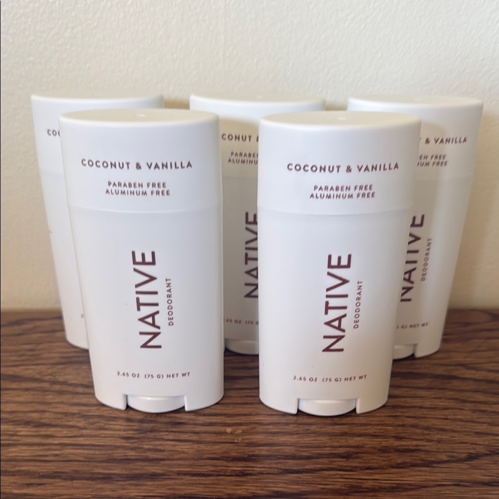 5X Native Coconut & Vanilla Deodorant